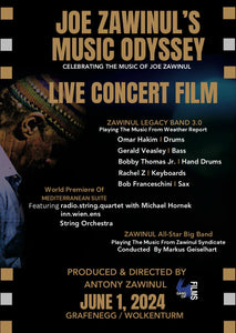 Joe Zawinul Music Odyssey Poster